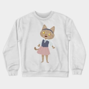 Peasant cat Crewneck Sweatshirt